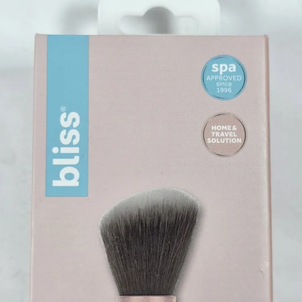 Bliss Antimicrobial Sonic Technology Makeup Brush Rosegold Rescue-New